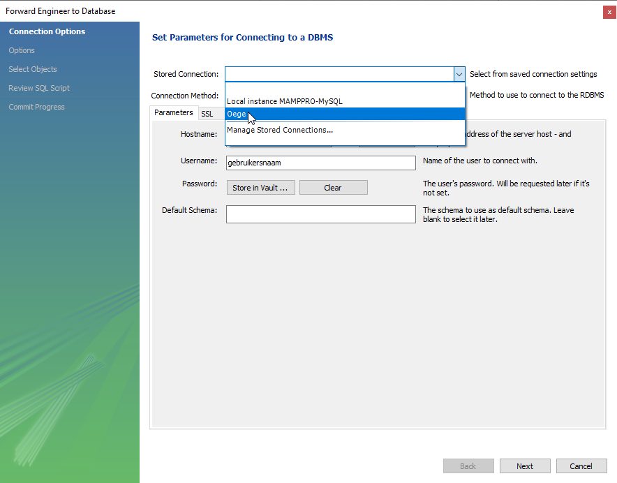 MySQL Workbench Forward Engineering