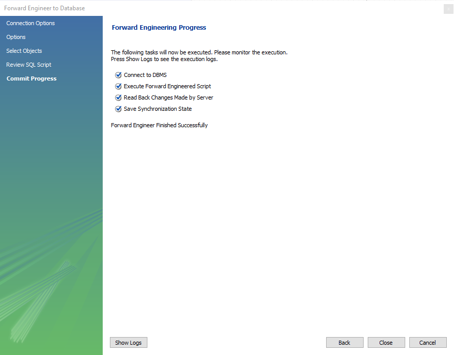 MySQL Workbench Forward Engineering